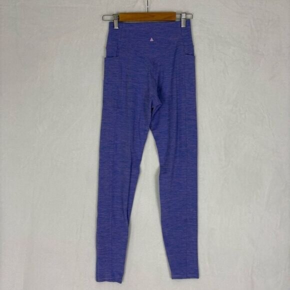 Vitality Heathered Purple High Waisted Legging with Side Pockets Size Medium - Picture 7 of 11